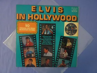 Elvis Presley Elvis In Hollywood 12 Vinyl LP 33Rpm 1976 RCA Victor Aus VPL1-7130 • $12.95