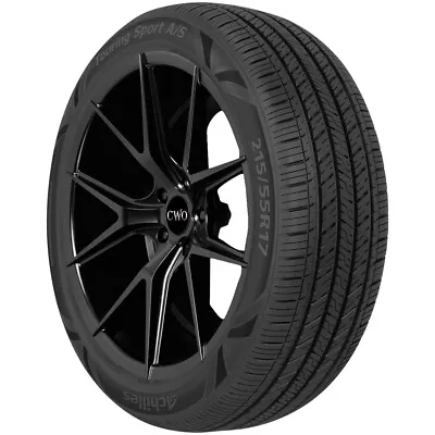 195/60R15 Achilles Touring Sport AS 88H SL Black Wall Tire • $71.99