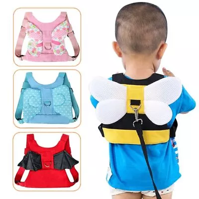 Kid Strap Child Strap Belt Toddler Wing Walking Harness Anti-lost Toddler Leash • £6.55