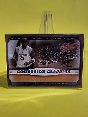 Nba Michael Jordan Fleer Authentix Card Courtside Classics Wizards 15 Of 15cc • $14.95