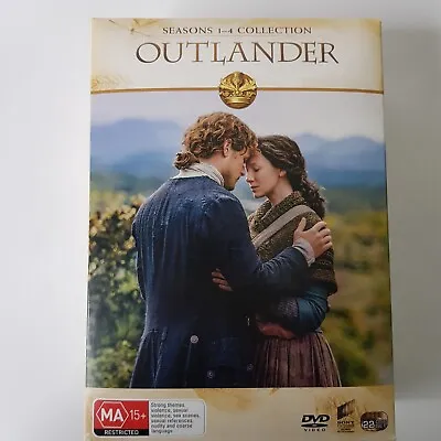 $39.95 • Buy Outlander Seasons 1-4 Collection DVD Historical TV Series 22 Disc Set PAL 4