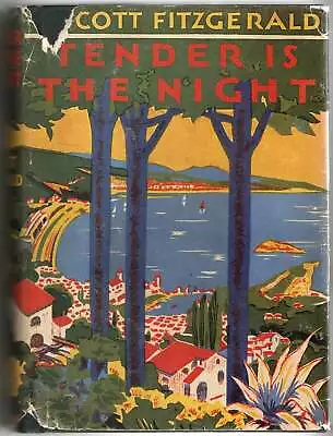 F Scott Fitzgerald / LITERATURE TENDER IS THE NIGHT Facsimile First #297622 • $56