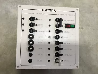  MARINE BOAT Regal 120 V DC/AC Panel  - USED • $160.91