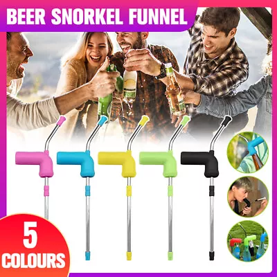 Beer Snorkel Funnel Bong Bucks Hens House Party Games Drinking - FREE EXPRESS AU • $12.36