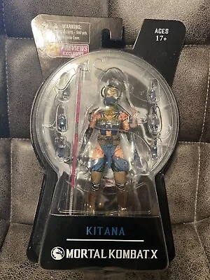 Kitana PX Previews Exclusive Mortal Kombat X Mezco Toyz Action Figure  • $32