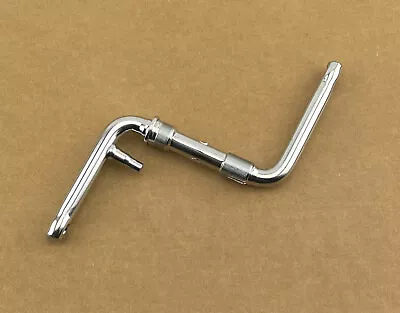 115mm Genuine Vintage Lowrider Bicycle Steel One-piece Crank In Chrome. • $24.99