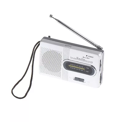 £5.65 • Buy Portable Mini Radio Handheld AM FM Music Player Speaker Outdoor Stereo Ra-qi  Jy