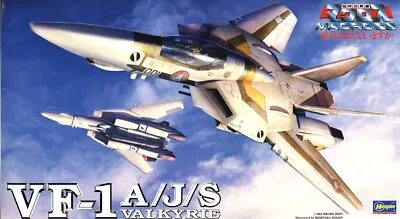 Hasegawa 1/72 Macross VF-1A / J / S Fighter Mode Valkyrie Model Kit. New • $34.99