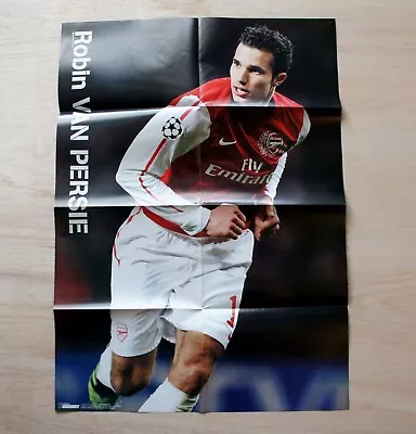 Robin Van Persie & Luis Suarez - Soccer Large Poster VTG Memorabilia Print • $38