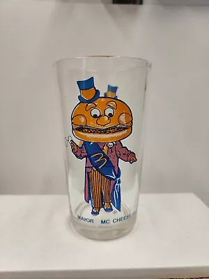 Vintage McDonald's Collector  Glass Mayor McCheese 1970s • $9