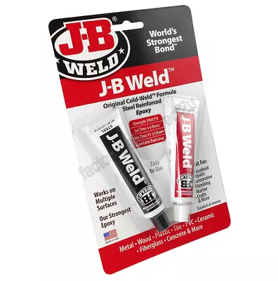 JB Weld Automotive Cold Weld Steel Reinforced Epoxy Adhesive J-B Weld #8265-S • $23.95