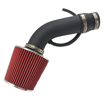 Cold Air Intake Filter Induction Kit 3  Aluminum Pipe Power Flow Hose System New • $26.22