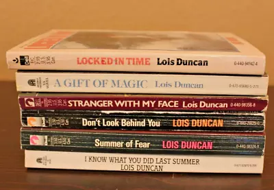 Vintage YA Book Lot Lois Duncan Suspense Thriller Summer Of Fear Gift Of Magic + • $30