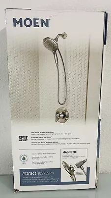 Moen Attract 6-Spray Shower Faucet - Spot Resist Brushed Nickel (82975SRN) • $64.99