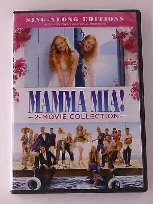 Mamma Mia - Mamma Mia Here We Go Again (DVD Double Feature) - J1022 • $3.99