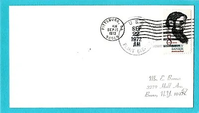 USS Flint AE-32 Naval Cover 1972 • $4.75