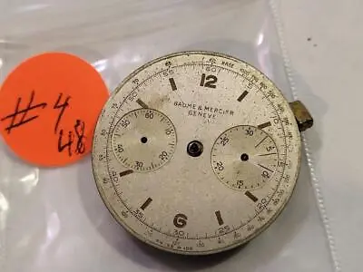 Landeron Caliber 48 (type 58) Chronograph Movement/dial/pushers  Spares/repairs • $85
