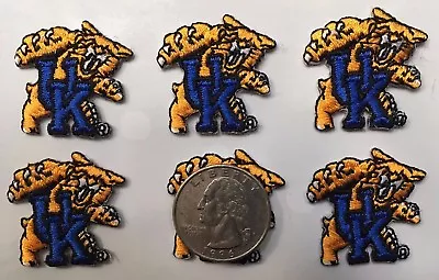 $12.25 • Buy University Of Kentucky Patch Wildcats Patch UK Patch 1 1/8  Tall Iron On 6 Pcs. 