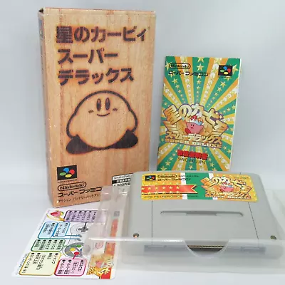 Kirby Super Star (Kirby's Fun Pak) W/ Box And Manual [Super Famicom JP Ver.] • $71.63