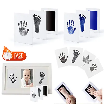 2x Inkless Contact Baby Kit-Hand Foot Print Keepsake Newborn Footprint Handprint • £4.99