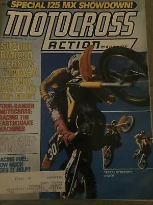 Motocross Action March 1983 Vintage Magazine   • $16.90