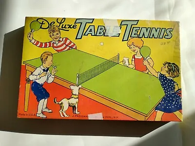 Table Tennis J. Pressman Deluxe VINTAGE • $24.99