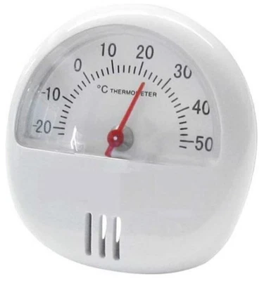 £2.99 • Buy Magnetic Thermometer With Stand Fridge Room Temperature New Mini Gauge Dial Shed