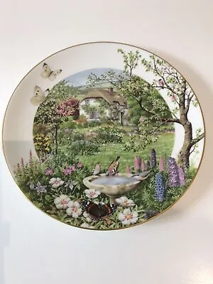 £3 • Buy Royal Worcester.. June In A Country Garden Collectors Plate By Peter Banett