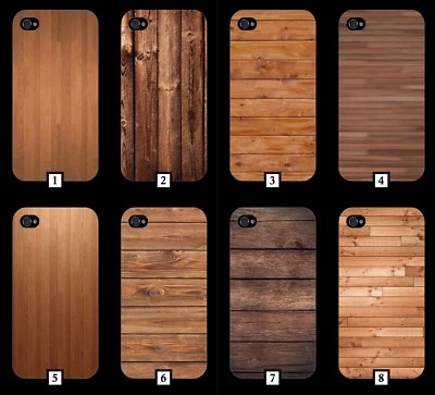 £8.49 • Buy Wooden Design Phone Case Wood Style IPhone 6 Galaxy S7 SE S8 Iphone 7 S6 395