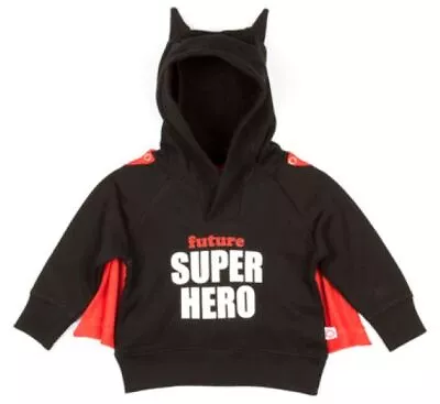 Oh Baby London Authentic Halloween Super Hero Removable Cape Sweater • £12.99