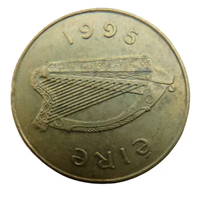 1995 Ireland 20p Twenty Pence Coin • £3.48