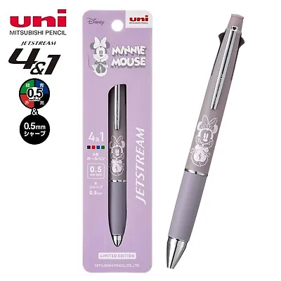 Minnie Mouse Disney Uni Jetstream 4&1 5-way Multi Ballpoint Pen (MNL) • $32.99