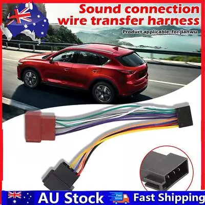 Car Stereo Radio 16 Pin ISO Wiring Harness Loom Connector For KENWOOD Head Unit • $9.39