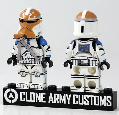 501st Ash Realistic Recon Trooper (Earth Orange) Star Wars Minifig - Clone Army • $50.95