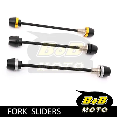 FRONT Axle Fork Sliders Wheel Fit Honda CB1000R 09-16 CB50F CBR600RR CB1100X ABS • $20.25