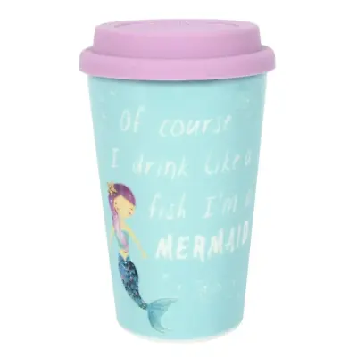 £10.99 • Buy Thermal Mermaid Ceramic Travel Mug