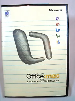 Microsoft Office Mac Student And Teacher Edition 2004 W/ 3 Product Keys • $9.99