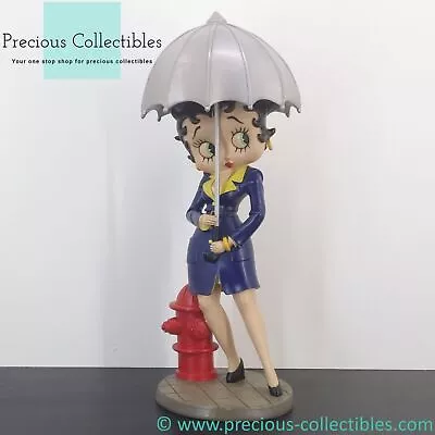 Extremely Rare! Betty Boop Holding A Umbrella Statue. Rutten BV Collectible. • $757.70