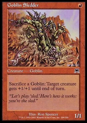 Goblin Sledder ~ Onslaught [ MODERATELY PLAYED ] [ Magic MTG ] • £2.98