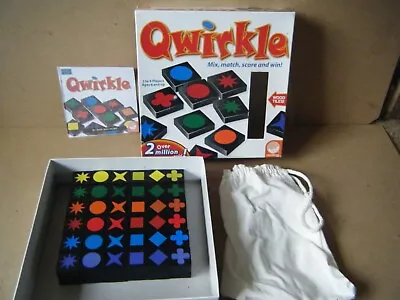  QWIRKLE  The Mix Match Score And Win Game. By Mindware 2015. Complete. • £15.99