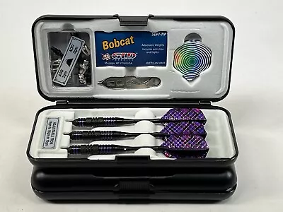 2 Vintage Dart Sets  Viper Bobcat GLD 16 18 19 Grams Adjustable NOS Purple • $49