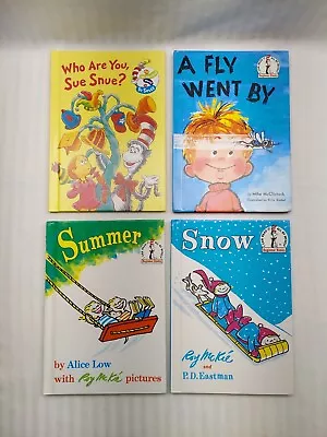 Beginner Book Lot. A Fly Went By Who Are You Sue Snue Summer And Snow. • $10.50