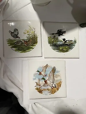 HR Johnson Tile Lot Bird Themed • $12