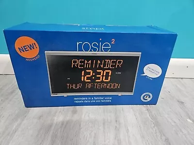 SiMPL ROSIE 2 Stress Free Reminder Day Clock - Voice Activated Reminders  • $60