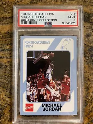 1989 Collegiate Collection North Carolina Michael Jordan #13 COCA-COLA • $45