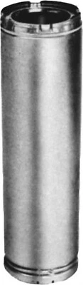 $119 • Buy Amerivent 8HS-24 Stainless Chimney Pipe 8 In X 24 In Triple Wall Insulated