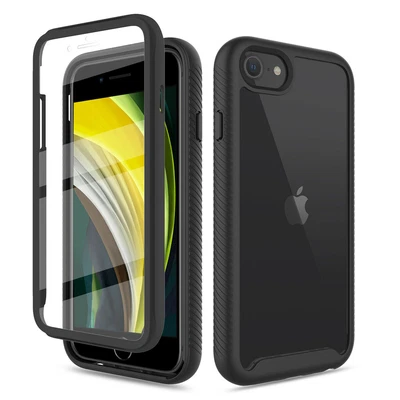$9.90 • Buy For IPhone SE 3rd/2nd//7/8/6 Shockproof Case Clear Cover With Screen Protector