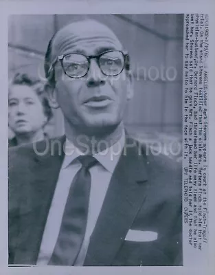 1960 Actor MARK STEVENS Appears In Court Finch-Tregoff Trial Wire Photo • $24.99