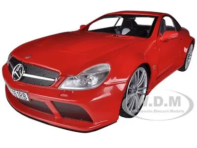 Mercedes Sl65 Amg Black Series (r230) Red 1/18 Diecast Model By Motormax 79161 • $37.99