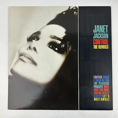 Janet Jackson -  Control The Remixes 12  Vinyl LP Album Compilation Record VG/VG • £10.95